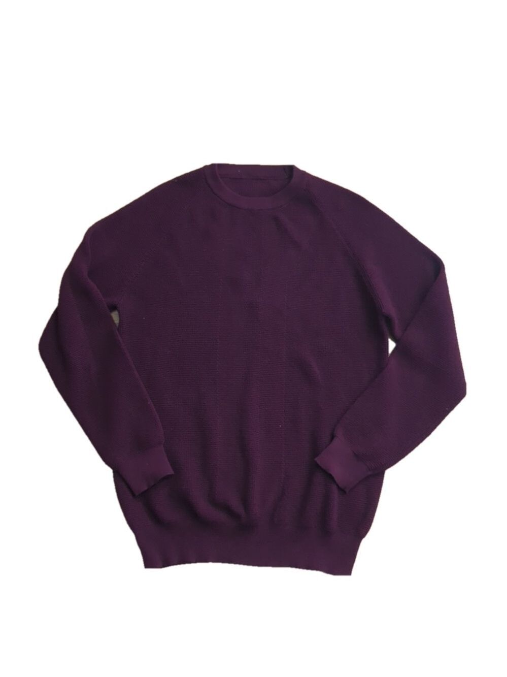 Shein Burgundy Crewneck Sweater Large